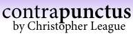 contrapunctus, by Christopher League